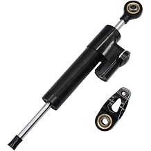 Electric Scooter Steering, Metal Damper for VSETT 10 Plus, Shock Absorber Upgrade, Reduces Vibration-Enhances-Cornering-Stabilityblack