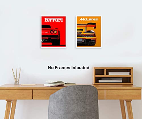 Niiorty VBPA-LM6UY-B7-23 Modern Car Posters Classic Supercar Wall Art Prints thumb #5