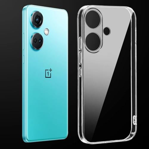 Image of DIZORO Compatible with Oneplus nord Ce3 5G Back Cover Case Clear,[ Anti Yellow ][Military Grade Protection] Hard PC Back Cover Transparent