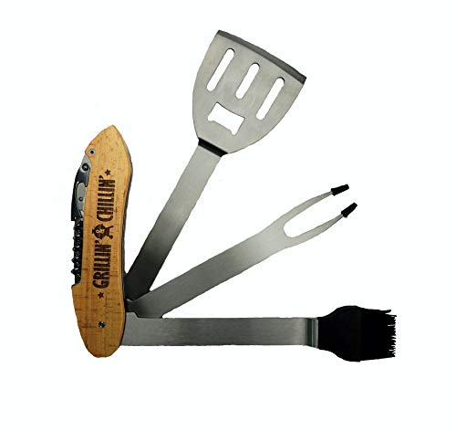 Set multiherramientas para BBQ 5 en 1 Hit Trophy miniatura 3