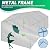 Carport, Heavy Duty 10x20 Carports, UV Protection & Waterproof Canopy Tent, Elegant Design, Multifunctional Outdoor Use for Events & Car Protection (White)