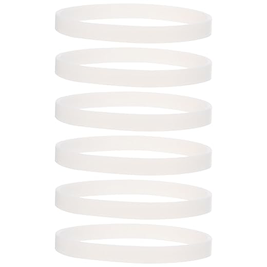 6-Pack High-Temperature Silicone Juicer Gasket Set