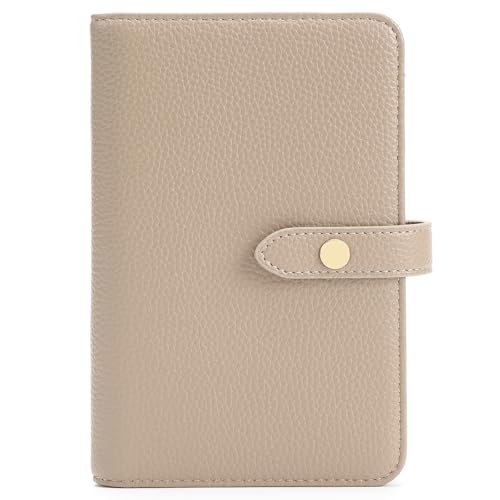 SEPWIK Passport Holder Cover PU Leather Travel Wallet Case RFID Blocking Travel Document Organizer for Women and Men Scandihome Series
