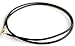 Black Genuine Greek Leather Cord Necklace. Sterling Silver Clasp. Multi-length Strap. Lifetime Guarantee.