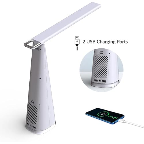 Lorell 3-In-1 Air Purifier/Mood Light Desk Lamp, Average, White #TOP2
