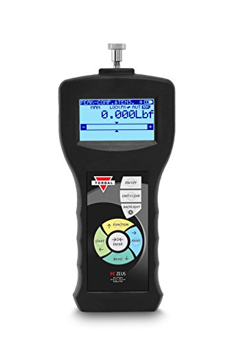 TORBAL FC20 Professional Force Gauge, 4lbf x 0.001lbf, Tension and Compression, Built-in Wireless, USB, microSD, Peak and Multi Peak Detection