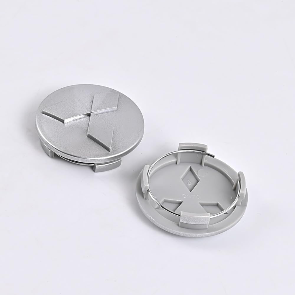 ASFSFF Set of 4 Wheel Hub Centre Caps for Mitsubishi Colt VI (Z30) CZC 2008, 60mm Replacement Wheel Center Hub CapsAutoDecor Accessories Waterproof DustProof Wear Resistant Anti Rust,D
