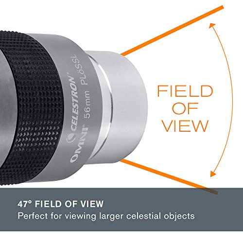 Celestron 93328 Omni 2" Eyepiece with 56 mm Ultra-Long Focal Length and Superior Light Transmission - Image 2
