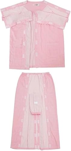 TPTAWF Patient Care Pants, Rehabilitation Trousers, Adult Open Crotch Pants Clothing Incontinence Pants for Women And Men,M
