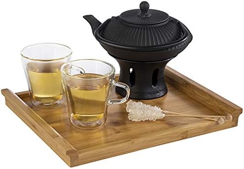 APS 845 GN 1/2 Tray, 32.5 x 26.5 cm, Height 3 cm, Bamboo, Brown, 32.5 x 26.5 x 3 cm - Image 3