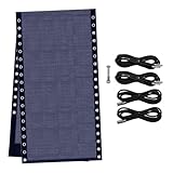 Gujdnhderq ラウンジチェアファブリック交換4バンジーコードメッシュ布修理キット屋外用パティオリクライニングチェア屋外芝生プールブルー