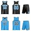Black & Sky Blue