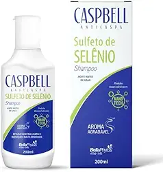 Shampoo Anticaspa Caspbell Bellaphytus, Sulfeto de Selênio, 200ml