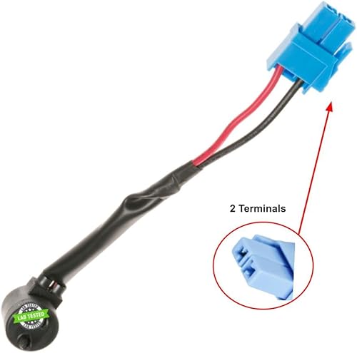 GLOB PRO SOLUTIONS GLOB PRO - Conector original WR02X12591 AP4346245 PS2322734 EAP2322734 - Compatible con termostato de descongelación GE WR02X12591