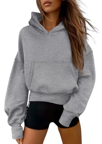 PRETTYGARDEN Women's 2026 Fall Hooded Sweatshirts Long...