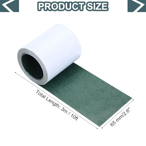 Image of MECCANIXITY Electrical Insulating Adhesive Paper 65mm, 10ft Battery Insulator Gasket Paper Sheet for 18650 21700 26650 Battery Pack