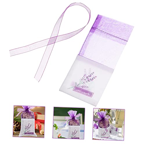 BESTonZON 25 Pçs Sacos De Embalagem Transparentes Gavetas Do Armário Saco De Sachê De Lavanda Sacos