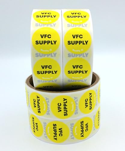 VFC Vaccine Supply Labels (200, 100/roll) (Round 1