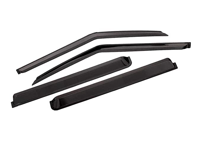 Image of Premium Non-Breakable Car Window Door Visor /Rain Guard /Wind Deflector Compatible for (Brio)