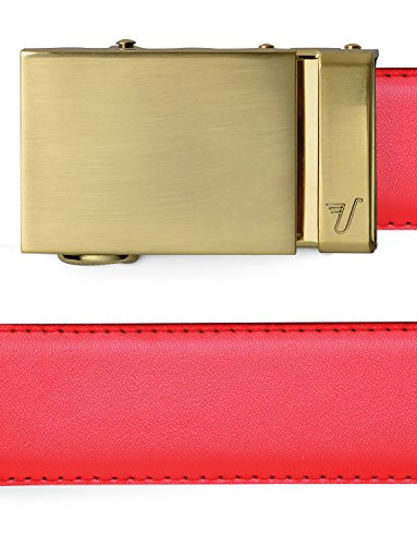 Image of Mission Belt Men's Leather Ratchet Belt, 40mm Metal Collection