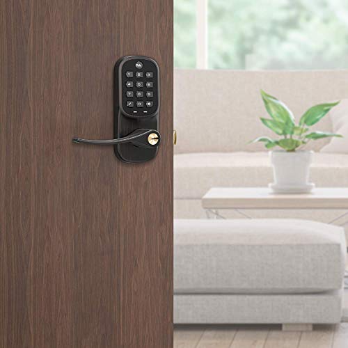 Image of Yale Assure Lever, Touchscreen Keypad Door Lever (for Doors with no deadbolt) - Keyless Entry with pin Code Unlocking and one-Touch or Auto-Locking - Oil Rubbed Bronze