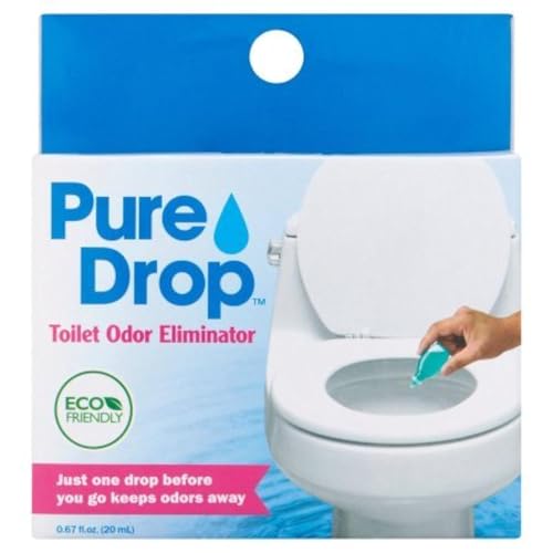 Pure Drop Toilet Odor Eliminator, 0.67 Fl Oz (Pack of 2)