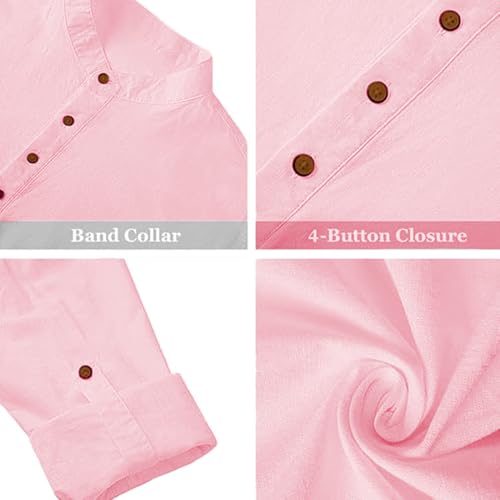 Image of Beige Color Cotton Blend Mandarin Neck Short Kurta Straight Kurta for Men (S)