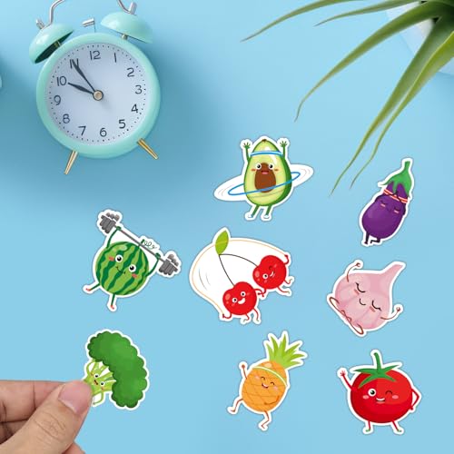 8 imanes divertidos decorativos para refrigerador miniatura 4