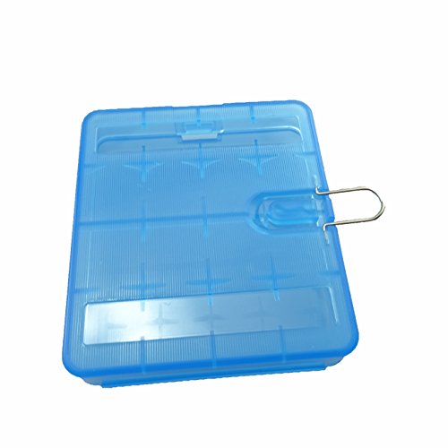 Honbay Battery Storage Case/Box/Organizer/Holder For 4 18650 Batteries Or 8 Cr123A Battery, Pack Of 6 (Multi-Colored) #TOP2