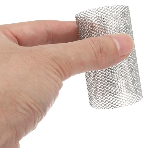 Image of PATIKIL 2 Pcs 35mm OD Strainer Mesh, 58mm H Screen Y Shaped Strainer Filter Valve Mesh Screen 304 Stainless Steel Strainer Mesh for Debris Pump Water Oil Separation
