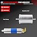 Fuel Pump Set with Fuel Filter For Mercedes A124 C124 W124 W202 S202 C208 A208 W124 W210 W211 S124 S210 W463 W140 W220 V220 C140 R129 R170 Replacement# 0004707894 0024772801