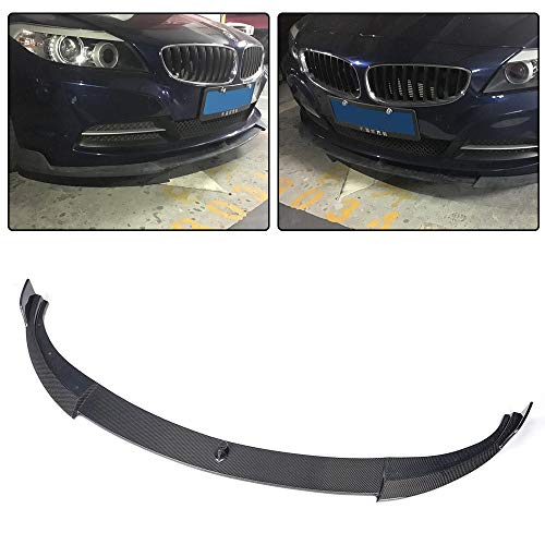Jcsportline Fits Bmw Z Series E89 Z4 2009-2016 Carbon Fiber Front Chin Spoiler Cf Lower Lip Air Dam Protector #TOP29