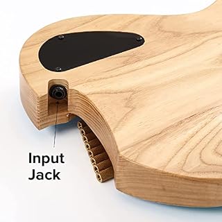 Batking Guitare électrique sans tête, 6 frettes ventilées (rouge) - Les Beatles, Paul McCartney, John Lennon, RIngo Starr, George Harrison Batking Guitare électrique sans tête, 6 frettes ventilées (rouge) – Image 7