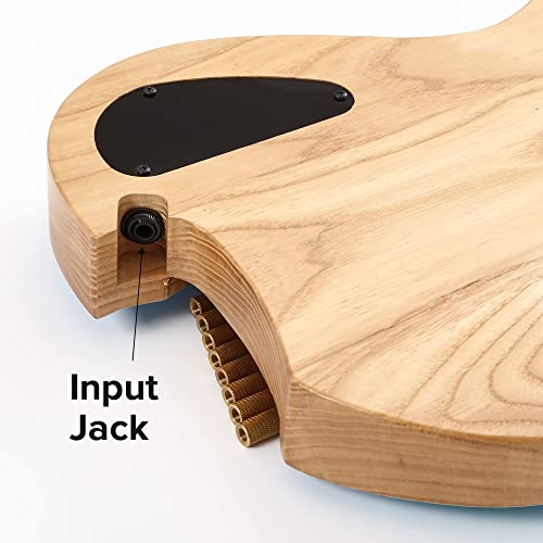 Batking Guitare électrique sans tête, 6 frettes ventilées (rouge) - Les Beatles, Paul McCartney, John Lennon, RIngo Starr, George Harrison Batking Guitare électrique sans tête, 6 frettes ventilées (rouge) – Image 8