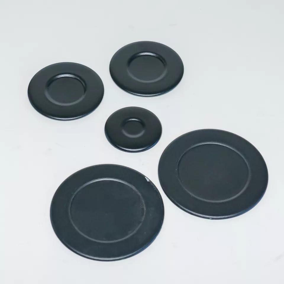 W10832694 Gas Range Cooktop Burner Cap Set of 5 for Whirlpool，Replace model W10597133 AP5988633 PS11727796 4363154 Burner Cap