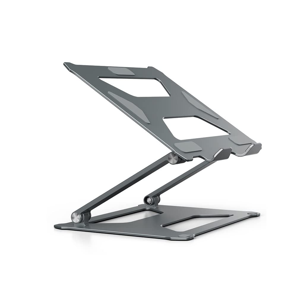 Soporte para computadora portátil plegable ideal para teletrabajo y escritorios activos