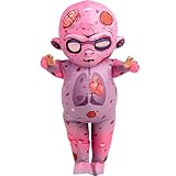 One Casa Inflatable Costume Adult,Blow Up Zombie Suit,Scary Halloween Costumes for Men Women