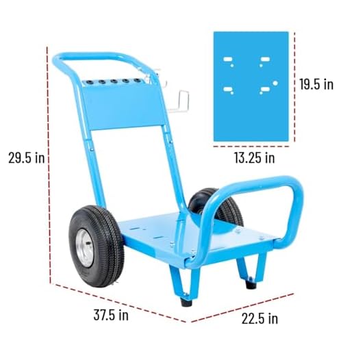 Heavy-Duty Electric Pressure Washer Cart Frame