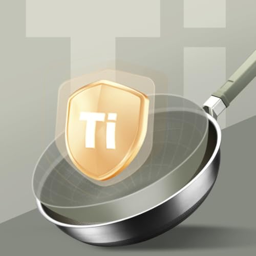 Wok antiadherente de titanio 32 cm miniatura 7