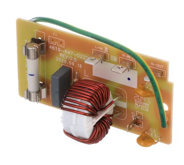 Filtre anti-bruit W10422269 pour micro-ondes Whirlpool silencieux