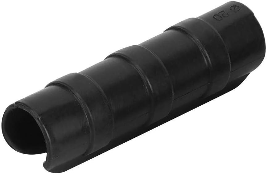 Fdit Greenhouse Film Clips, 50 Pack, Black, 8.5cm, ABS+PC Material, for Pipe Diameter 24-26mm