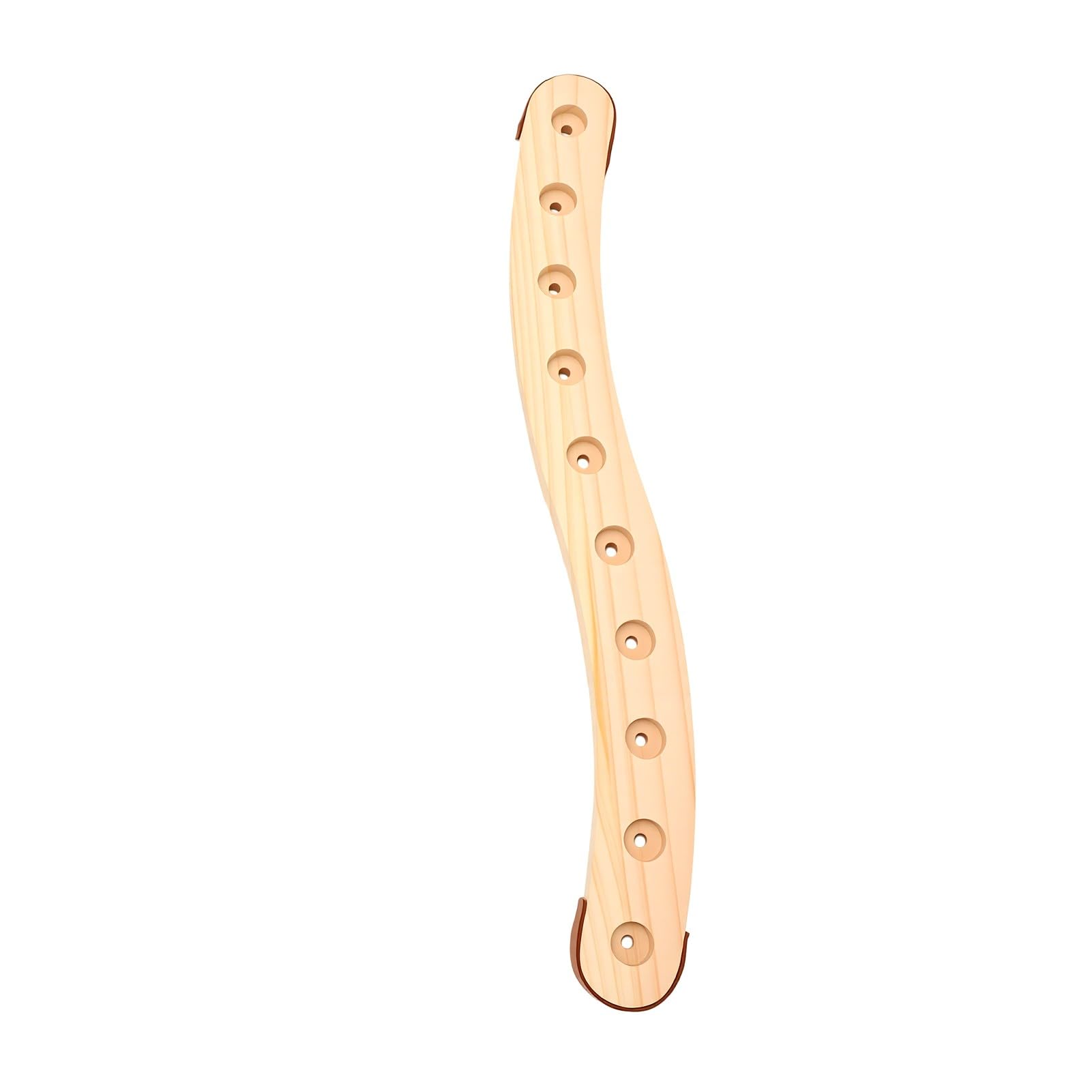 Legno Schienale Sauna a S Forma, Supporto Ergonomico in Pino,