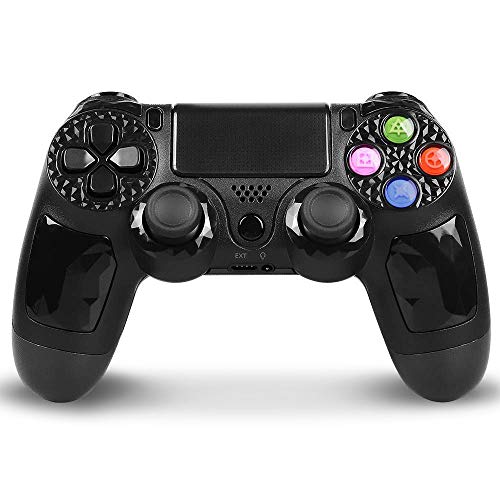 Controller für PS4, PowerLead Wireless Gamepad Pro Controller für Playstation 4 und Playstation 3 Touch Panel für Joypad mit Dual Vibration Game-Fernbedienung