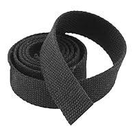 DTKJ - Cinghia in polipropilene resistente, nastro in nylon di tela, per cintura e per animali domestici, accessorio fai da te, 10 iarde, bianco, 20 mm
