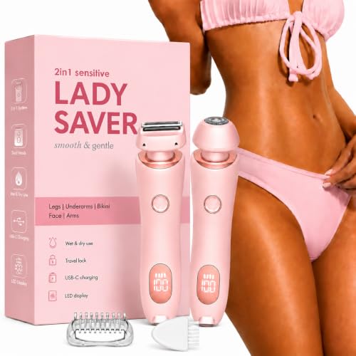 Image of MORTON DAVIES facial epilator hair removal machine for - face, chin, cheek, eyebrow, upper lip hair remover for women, usb rechargeable epilator machine Eyebrow trimmer (White) (PINK)