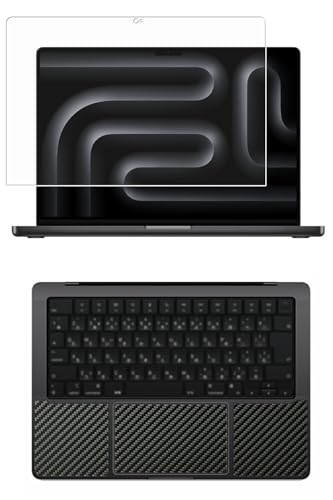 3_Zbg[ʁ{p[Xg{^b`pbh] ClearView MacBook Pro 14 M4 2024 / M3 2023Ή RہERECXEhw{XLV[ ی tB h~ { [ubN J[{]