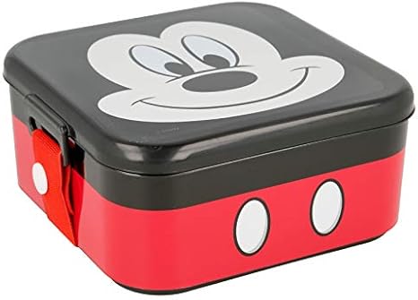 Mickey Mouse Fiambrera bento Character, Multicolor, Mediano (0/6) (59045)
