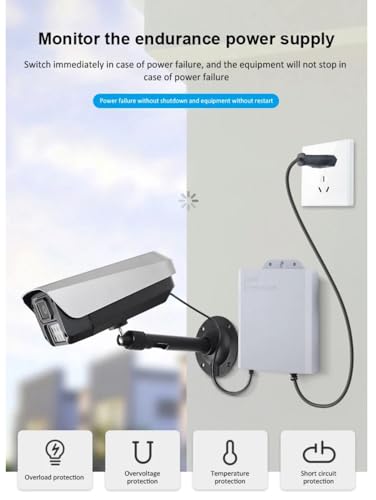 Image of Generic Ally Vue Mini UPS for 12V Devices, White, Compact Form Factor