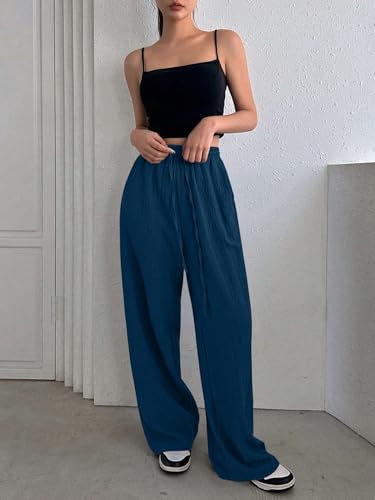 Image of GRECIILOOKS Women Trousers for Women | Women Trousers | Women's High-Waisted Pant | Women Trousers Pants | Korean Trousers for Women