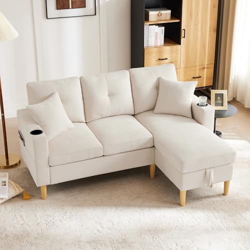 Seduta super confortevole con molle insacchettate: i cuscini in schiuma altamente elastica, cotone PP e doppio sistema separato a molle insacchettate offrono elasticità duratura e comfort simile a una nuvola anche in caso di seduta prolungata.